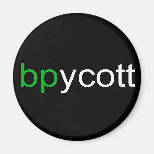 Boycott BP Dark Magnet
