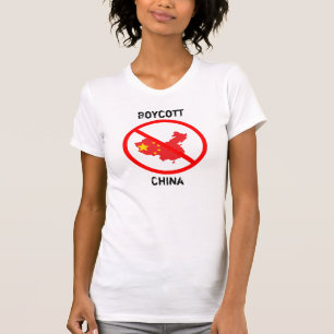 Boycott China T-shirt