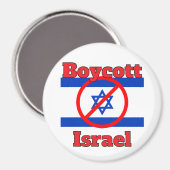 Boycott Israel Magnet (Recto/Verso)