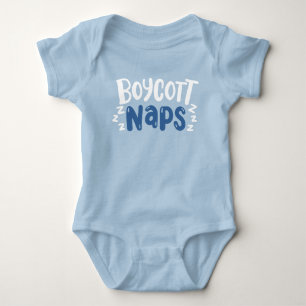 BOYCOTT NAPS – Baby's Eerste Opstand Romper