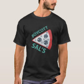 BOYCOTT SALS - Funny Memes Retro T-shirt (Voorkant)