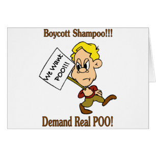 Boycott Shampoo - Exiger une vraie POO