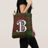 Boyd Clan Tartan Monogram Tote Bag (Dichtbij)