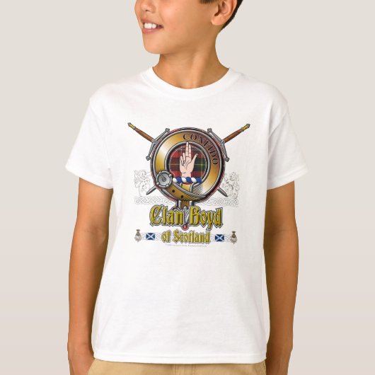 Boyd Crest Badge T-shirt (Voorkant)