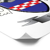 Boyd Family Crest Coat of arms Poster (Hoek)