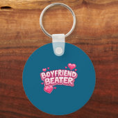 Boyfriend Beater Funny Tee  Sleutelhanger (Voorkant)