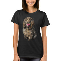 Boykin Spaniel Artistic Sketch Portrait