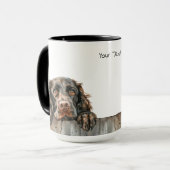 Boykin Spaniel Chien Mug (Devant gauche)