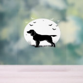 Boykin Spaniel Dog - Halloween Moon Silhouette Cla (Neutre)