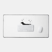 Boykin Spaniel Dog - Halloween Moon Silhouette Cla (Clavier et souris)