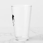 Boykin Spaniel Dog Silhouette Persoonlijk Glas (Links)