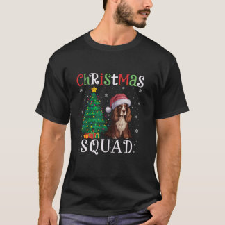 Boykin Spaniel Dog Squad Jongens Meisjes Kerstboom T-shirt