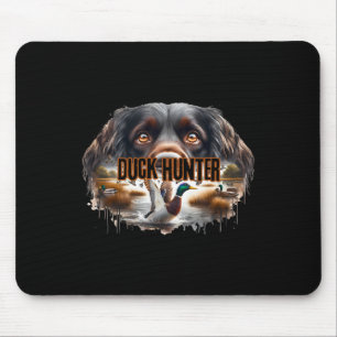 Boykin Spaniel hond met wilde eenden jagen eend Muismat