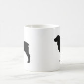 Boykin Spaniel Hondenras Silhouettes Koffiemok (Center)