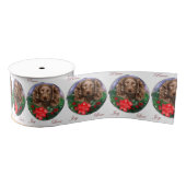 Boykin Spaniel Kerstmis Grosgrain Lint (Spoel)