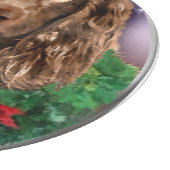 Boykin Spaniel Kerstmis Snijplank (Hoek)