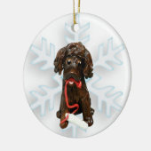 Boykin Spaniel ornement de Noël (Gauche)