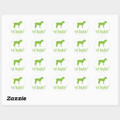 Boykin Spaniel Ronde Sticker (Vel)