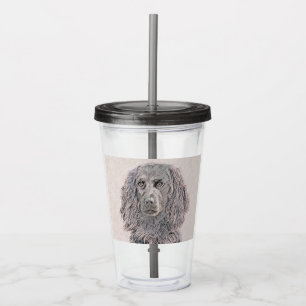 Boykin Spaniel Schilderen - Kute Original Dog Art Acryl Drinkbeker