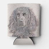Boykin Spaniel Schilderen - Kute Original Dog Art Blikjeskoeler (Voorkant)