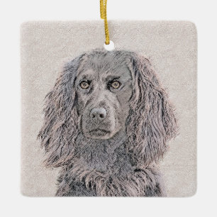 Boykin Spaniel Schilderen - Kute Original Dog Art Keramisch Ornament