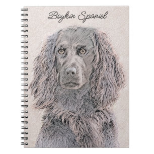 Boykin Spaniel Schilderen - Kute Original Dog Art Notitieboek