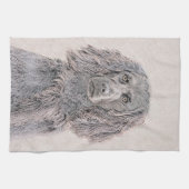 Boykin Spaniel Schilderen - Kute Original Dog Art Theedoek (Horizontaal)