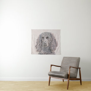 Boykin Spaniel Schilderen - Kute Original Dog Art Wandkleed