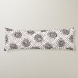 Boykin Spaniel Schilderen Little Brown LBD Dog Art Lichaamskussen