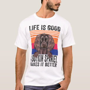 Boykin Spaniels maakt je leven goed T-shirt