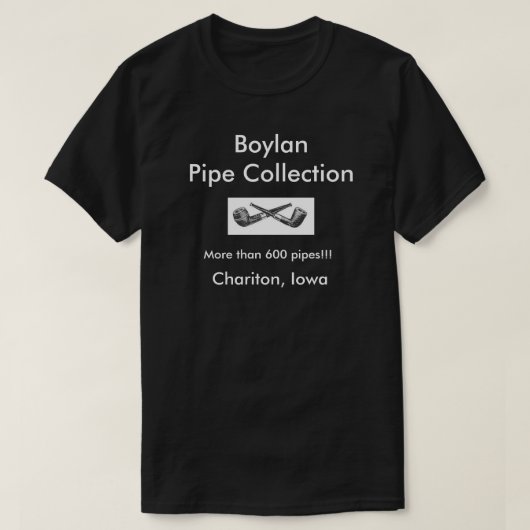 Boylan Pipe Collectie T-shirt (Design voorkant)