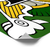 Boyle Celtic Dragon Poster Print (Hoek)