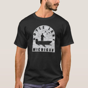 Boyle Lake Vissen Michigan T-shirt