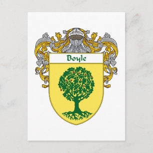 Boyle-wapenschild (Beheerd) Briefkaart