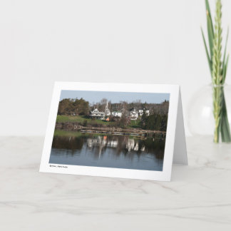 Boylston, Nova Scotia - Wenskaart Kaart