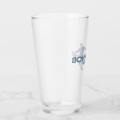 Boyne Mountain Resort Michigan Snowboarder Glas (Rechts)