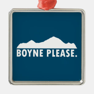 Boyne Please Metalen Ornament