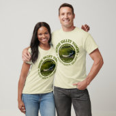 Boyne Valley Tombs (rood) T-shirt (Unisex)
