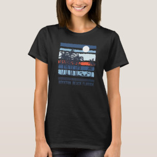 Boynton Beach Florida Summer 70 s 80 strand T-shirt