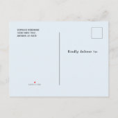 Boys 1st verjaardag Oerwoud Safari Uitnodiging Briefkaart (Achterkant)