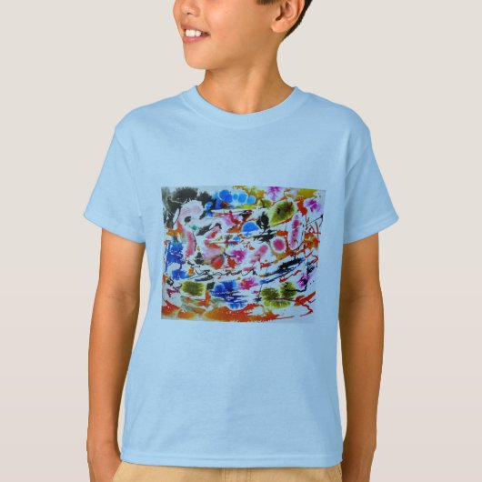 Boys Art T-Shirt Design (Devant)
