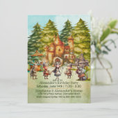 Boys Atlantis The Lost Empire Birthday Invitation (Debout devant)