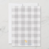 Boys Barnyard Premier Invitation d'anniversaire (Dos)