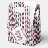 Boys Baseball 1e verjaardag Bedankdoosjes (Geopend)