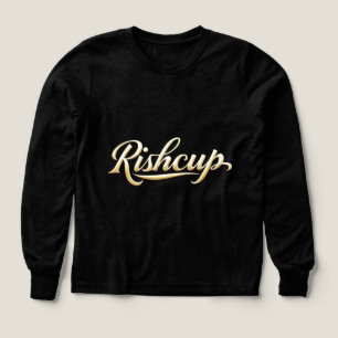 Boys Bella+Canvas Tri-blend Shirt met lange mouwen