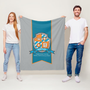 Boys Bentley ou lettre B nom signifiant couverture