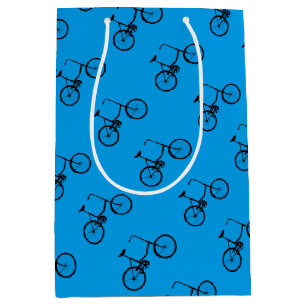 Boys Bike Pattern Medium Cadeauzakje