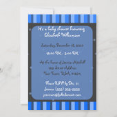 Boys Blue Baby Bottle Baby Shower Invitations (Dos)