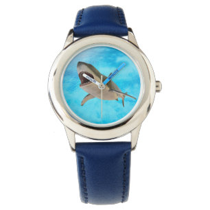Boys Blue Great White Shark eWatch Horloge