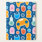 Boys Blue Video Jeu Motif sans couture  (Dos)